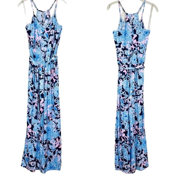 Lilly Pulitzer Dusk Jumpsuit in Amore Please Print Size Small - Picture 4 of 6